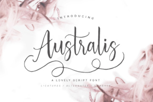 Australis: A Handwritten Font That Brings Handmade Products to Life