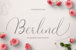 Berlind: A Script Typeface for Elegant Brand Campaigns