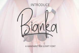 Bianka: A Handwritten Font for Elegant Handmade Products