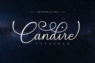 Candire: A Refined Script Font for Modern Brand Design