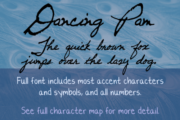 Dancing Pam: A Script Font with Editorial Warmth