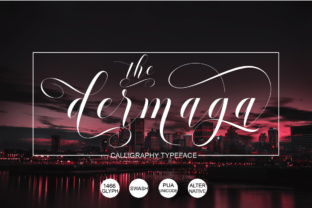 Dermaga: The Calligraphy Font Every Handmade Maker Needs