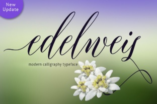 Edelweis: The Calligraphy Font That Gave My Small Brand a Polished New Look