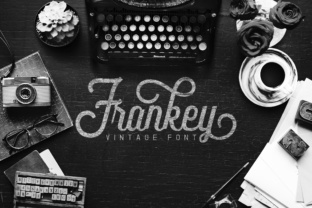 Frankey Vintage Font Brings Retro Elegance to Editorial Design