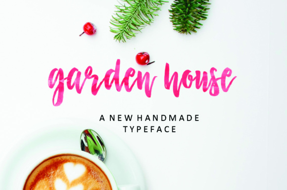 Garden House: A Script Font Built for Editorial Charm