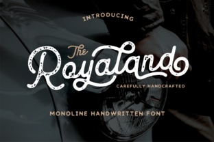 Give Your Brand Vintage Character with Royaland Font