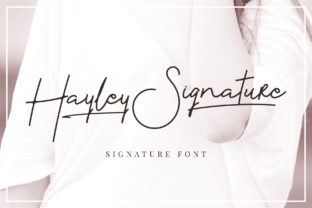 Hayley: A Refined Script Typeface for Brand-Focused Creators