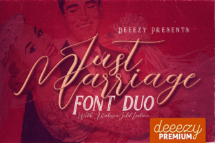 Just Marriage: A Vintage Font That Gives Your Brand Character