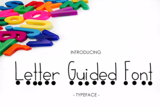 Letter Guided: A Clean Display Font for Campaign Headlines