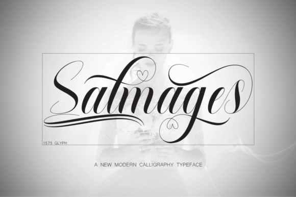 Salmages: A Script Font for Editorial Grace
