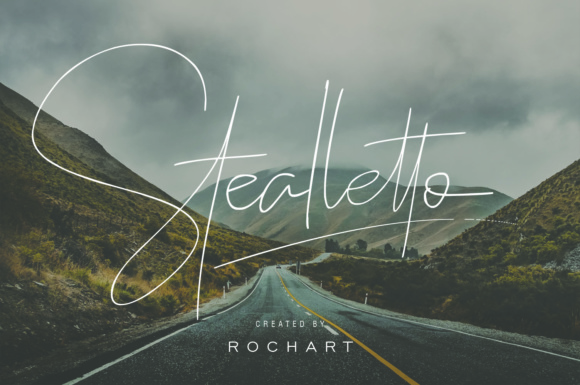 Stealletto: A Script Font That Brings Charm and Modernity to Your Campaigns