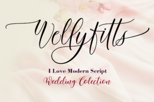 Wellyfitts: A Calligraphy Font for Modern Campaign Design