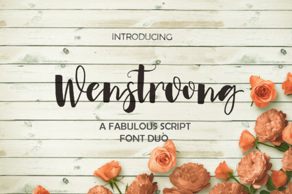 Wenstroong: A Script Font Built for Campaign Design